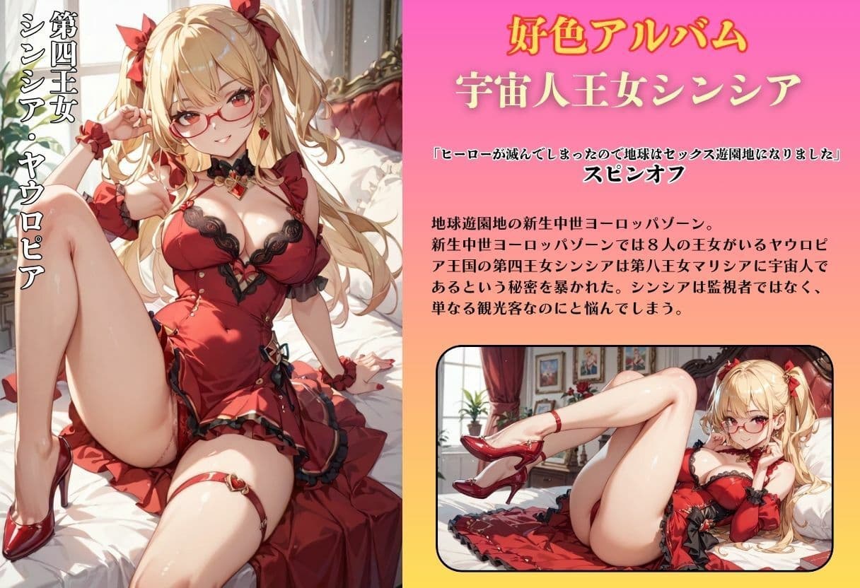 好色アルバム  宇宙人王女シンシア サンプル1