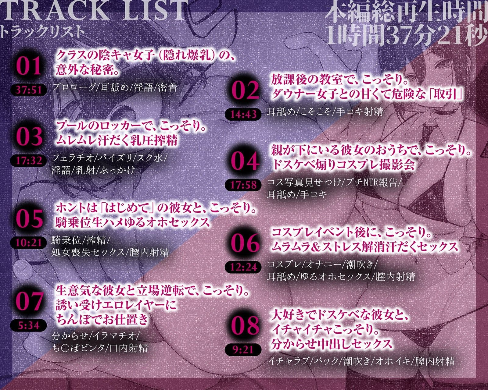 【密着×背徳】陰キャな彼女は、淫キャレイヤー〜クラスの陰キャ女子の正体が超有名コスプレイヤーだったので、セックス専属裏契約することになった〜【コスプレ】 サンプル6