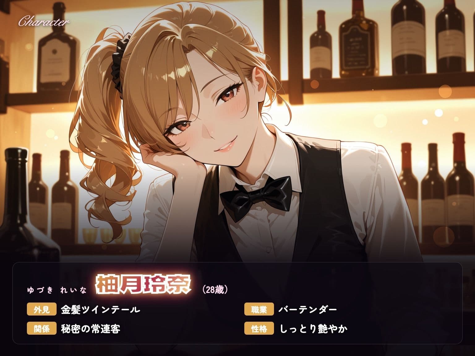 【総集編4時間】バーテンダーのお姉さんのささやきセックス（CG120枚付） サンプル1