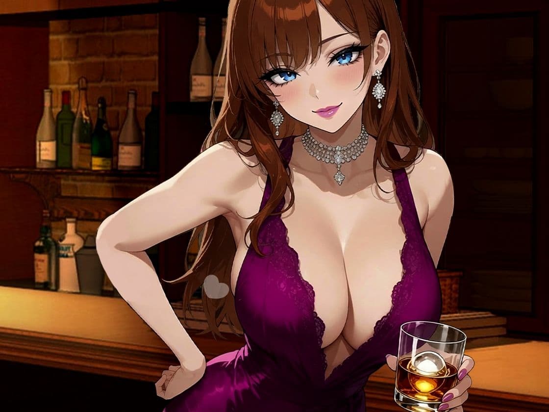 こんな時間に来てくれてありがとう!10年ぶりに訪れたスナック、閉店後ママと二人きりキスから始まる急激なエスカレート サンプル5