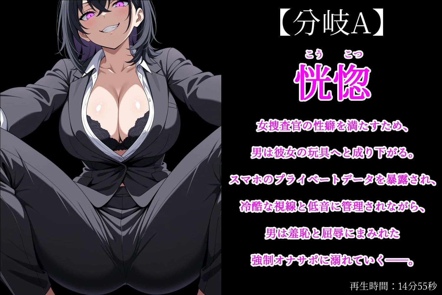 【結末分岐型】 恍惚と屈辱 サンプル2