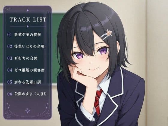 【ゼロ距離×公開調教】新歓デモの小悪魔先輩に、人前で追い詰められてます サンプル2