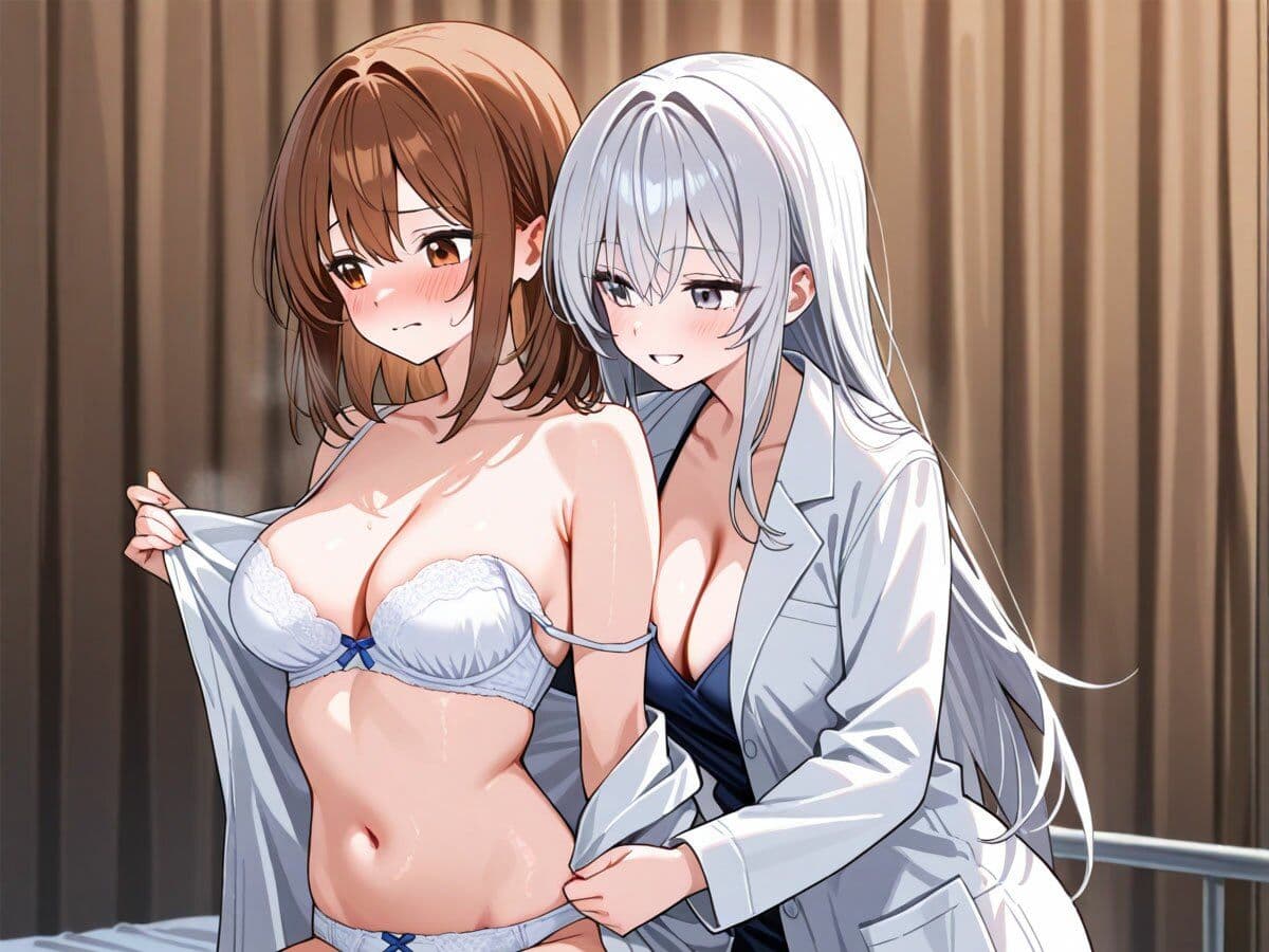 【NTR 百合】セックスレスで悩む妻が美人巨乳カウンセラーに寝取られた‥ サンプル3