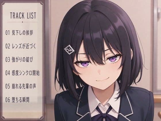 【見下し先輩×感度シンクロ】ウズキ先輩は後輩くんのレンズで堕とされる サンプル2