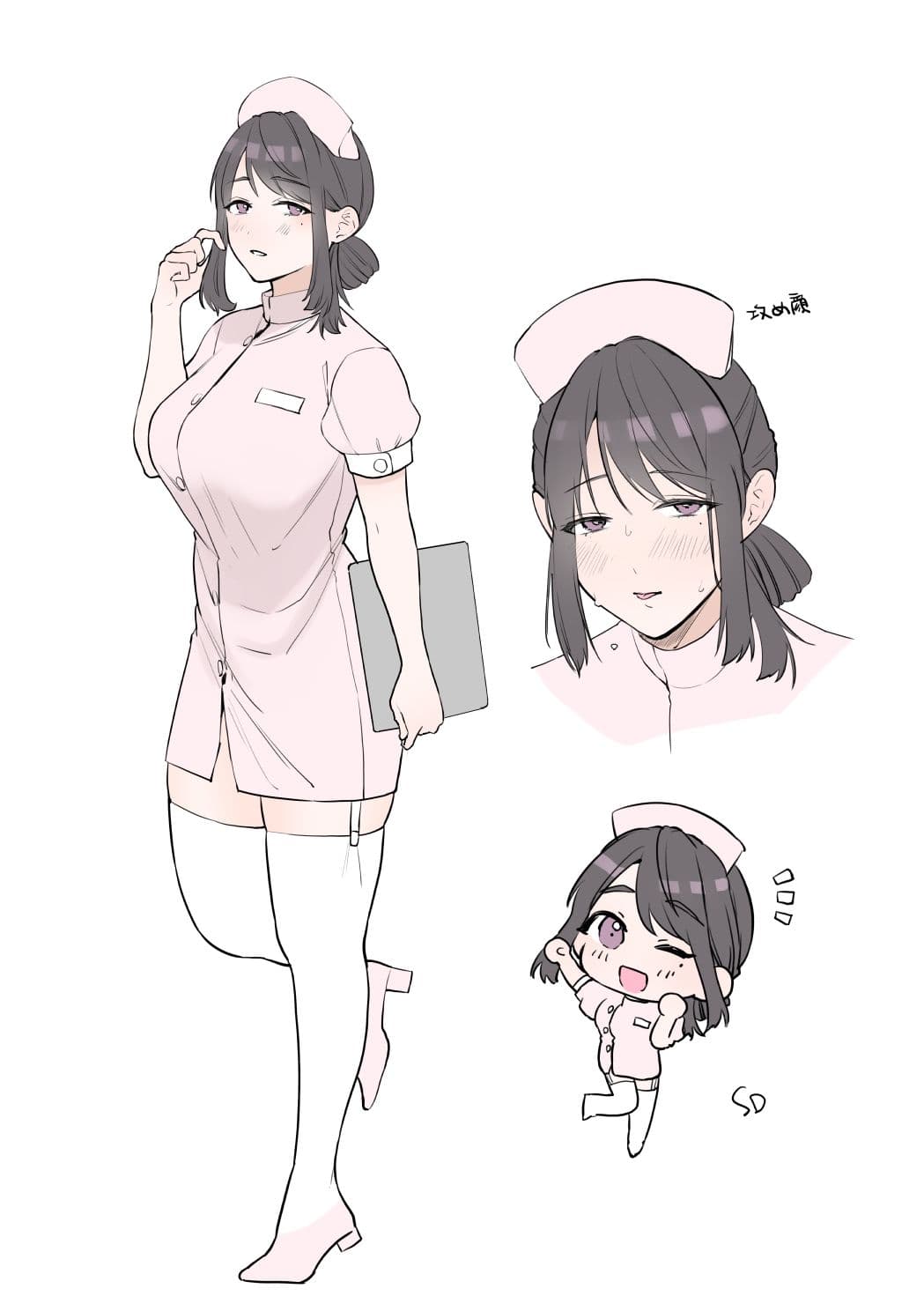 乳首マゾ治療院のやさしい（注）ナースさんの囁きカリカリマゾ治療 サンプル1