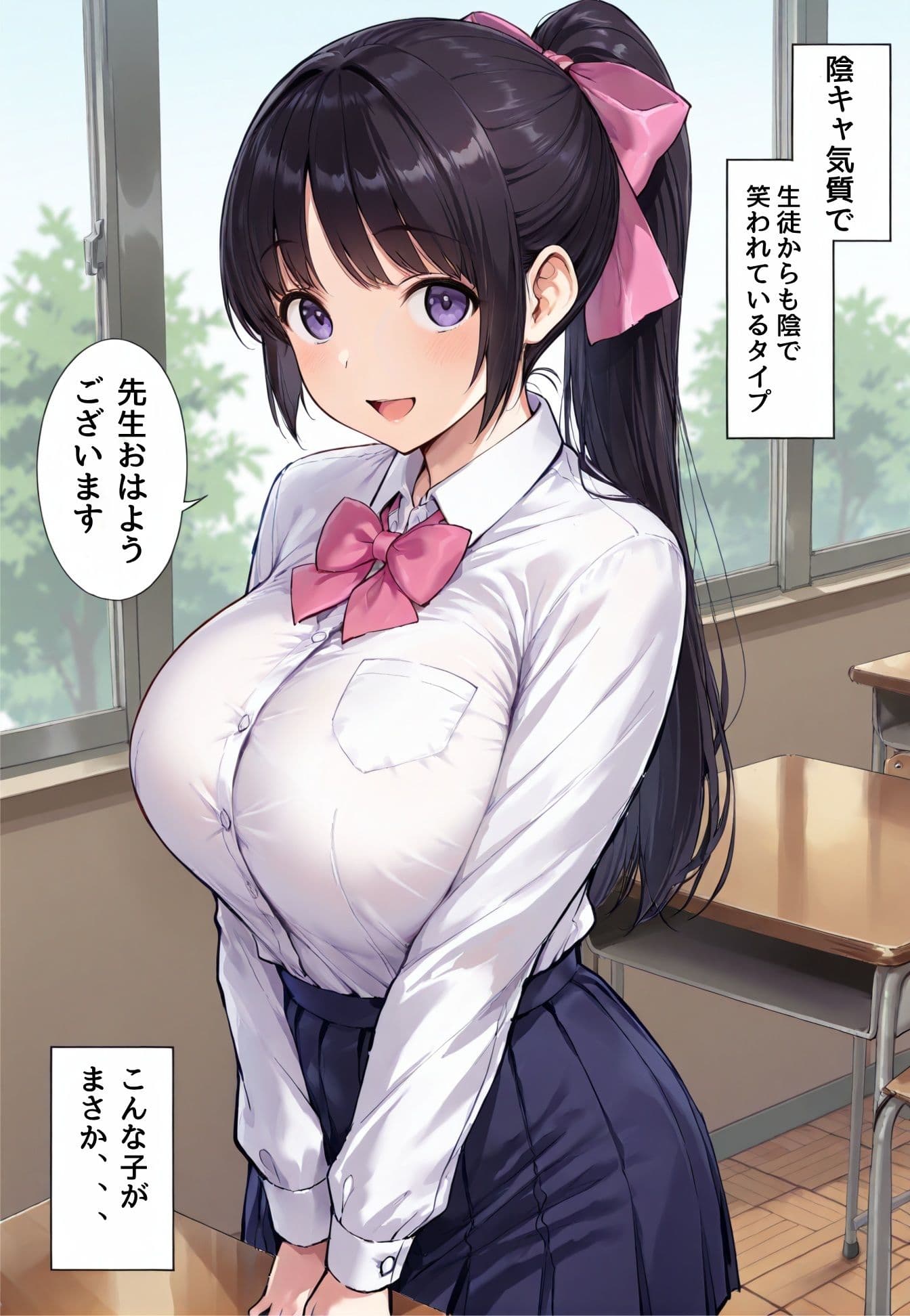 【密会×実録】都内某所。有名進学校に通う清楚系素人JKが裏垢使って教師と秘密の援○交際日記。 サンプル1
