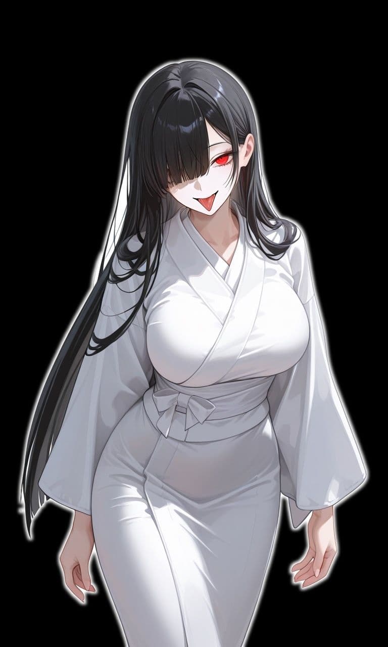 【KU100】爆乳幽霊に耳舐め逆レ誘惑をされ配信者デビューが決まった男の話。【ホラー/男性受け】 サンプル8