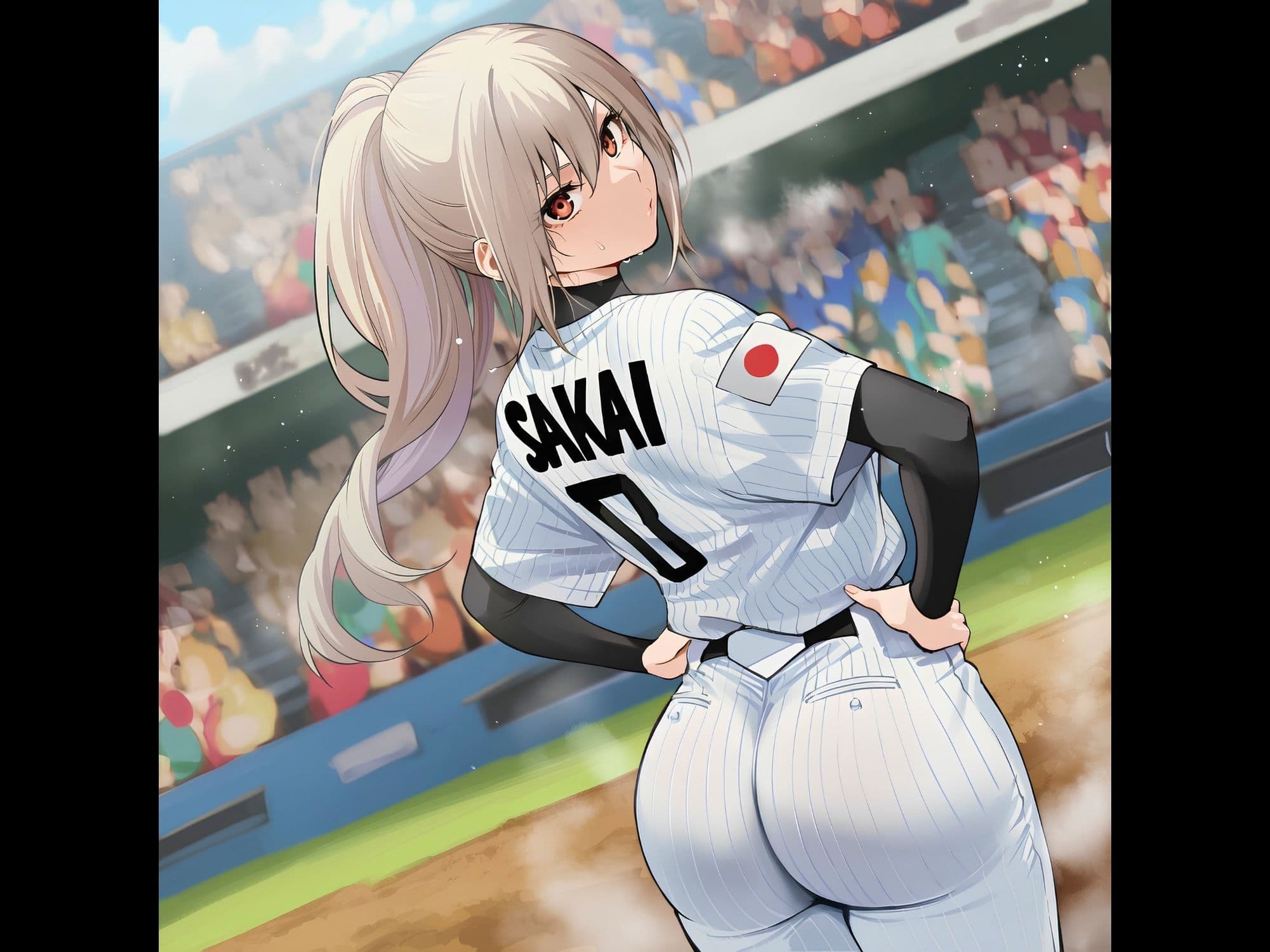 黒人コーチのデカちんぽで寝取られ報告する女子野球と寝取られマゾオス【KU100】 サンプル3