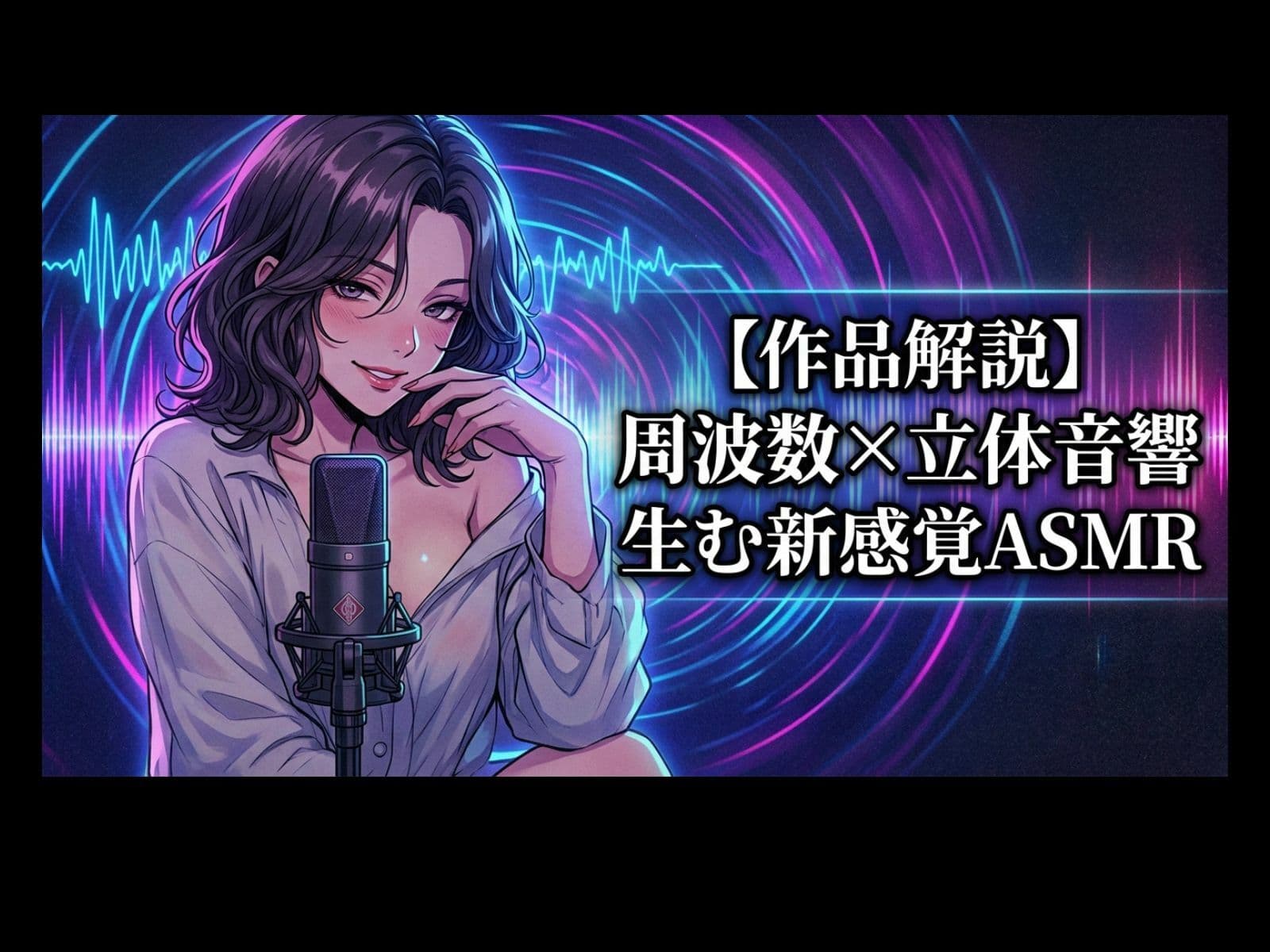 【前代未聞立体音響】脳がバグる周波数催○音楽と密着フェラ音で無限ドライオーガズム サンプル1