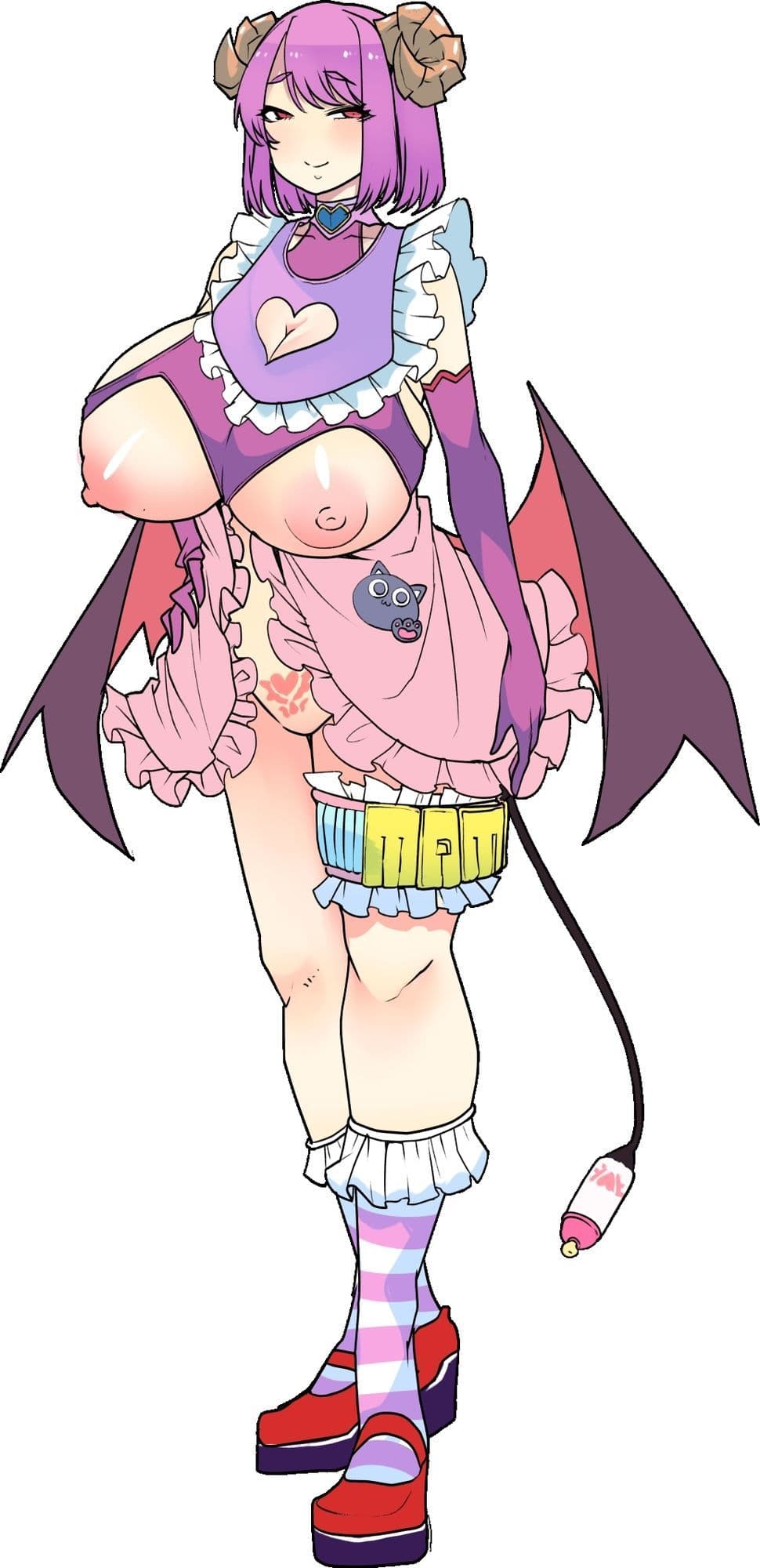 【耳舐め×赤ちゃんプレイ×ベビーカーで強●連行】サキュバスママとゆく魔王城へのうたた寝小旅行〜敗北マゾ勇者バブちゃん公開おさんぽ処刑〜 サンプル2