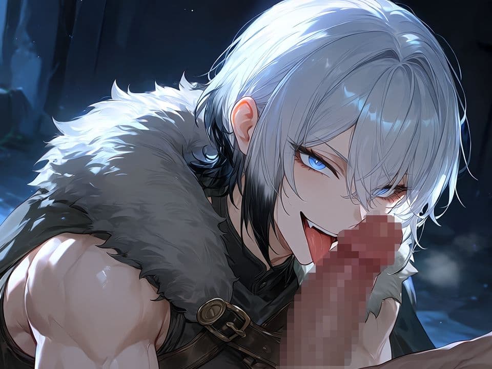 ちんぽ狩り女騎士に襲われた！【フェラ特化/女性優位/イラマチオ】 サンプル1