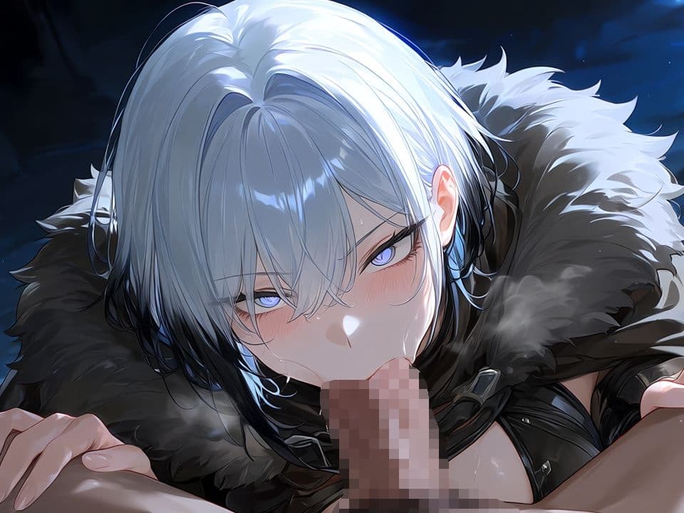 ちんぽ狩り女騎士に襲われた！【フェラ特化/女性優位/イラマチオ】 サンプル2
