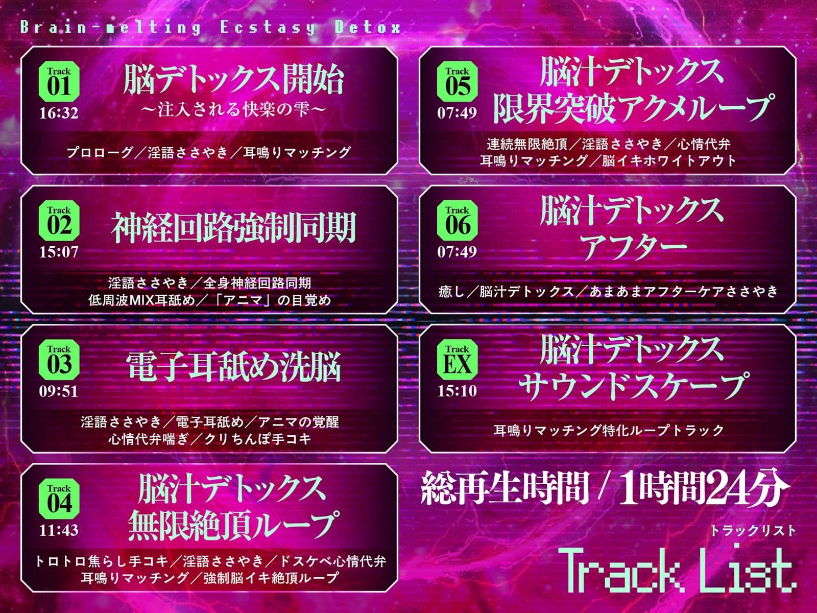 【快楽廃人一直線（はーと）】脳汁絶頂（はーと）デトックス。♯アタマに落ちる快感の一滴 サンプル8