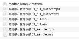 臨場感と性的快感 サンプル1