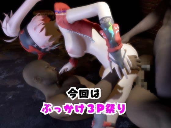 【なんと動画3本】崩スタの乱波とぶっかけ3P祭り開催【崩壊スターレイル】 サンプル1