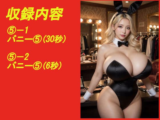 煩悩の引き出し AI動画集REAL4 ―爆乳バニー― サンプル5