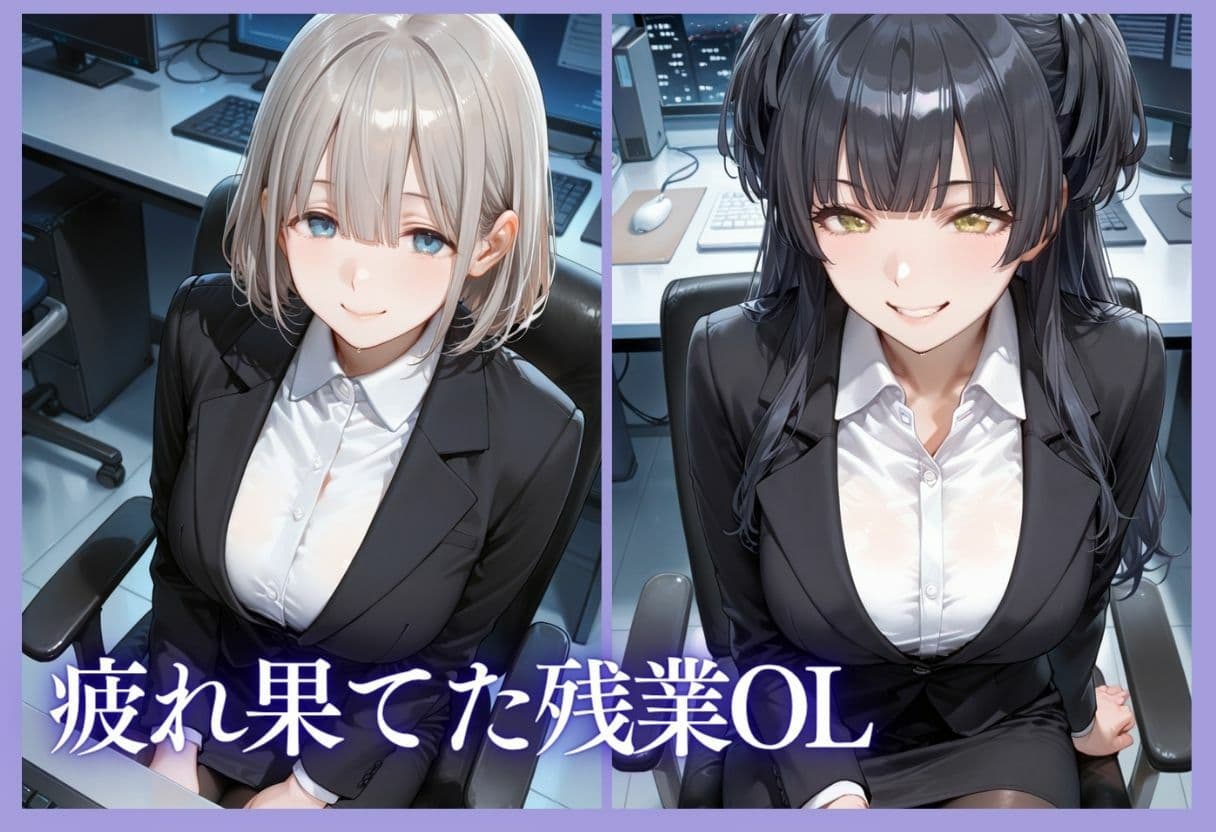 深夜残業OL 〜我慢の限界を迎えた同僚にオフィスで犯●れ、事後即2回戦中出しされるまでVol.11 サンプル4