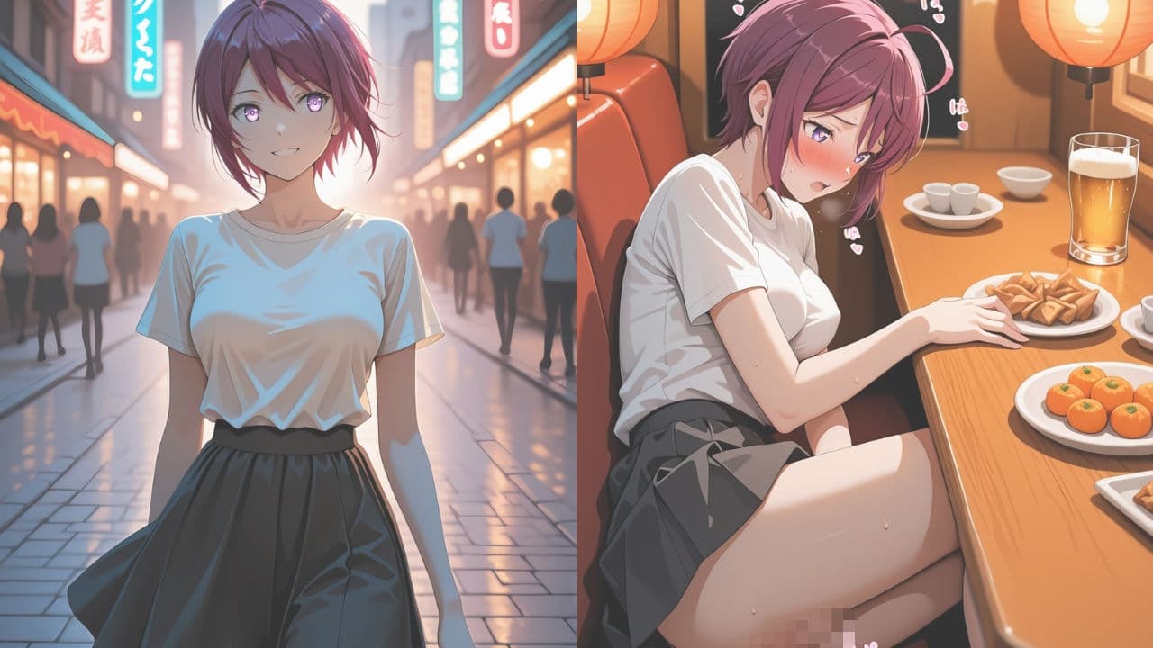 【4K高画質】【ミダレ。Ep28】抗えない快楽に沈めたい 酔花ノ宴 ル〇マ〇ア編 快楽堕ち序章394枚CG集 サンプル2