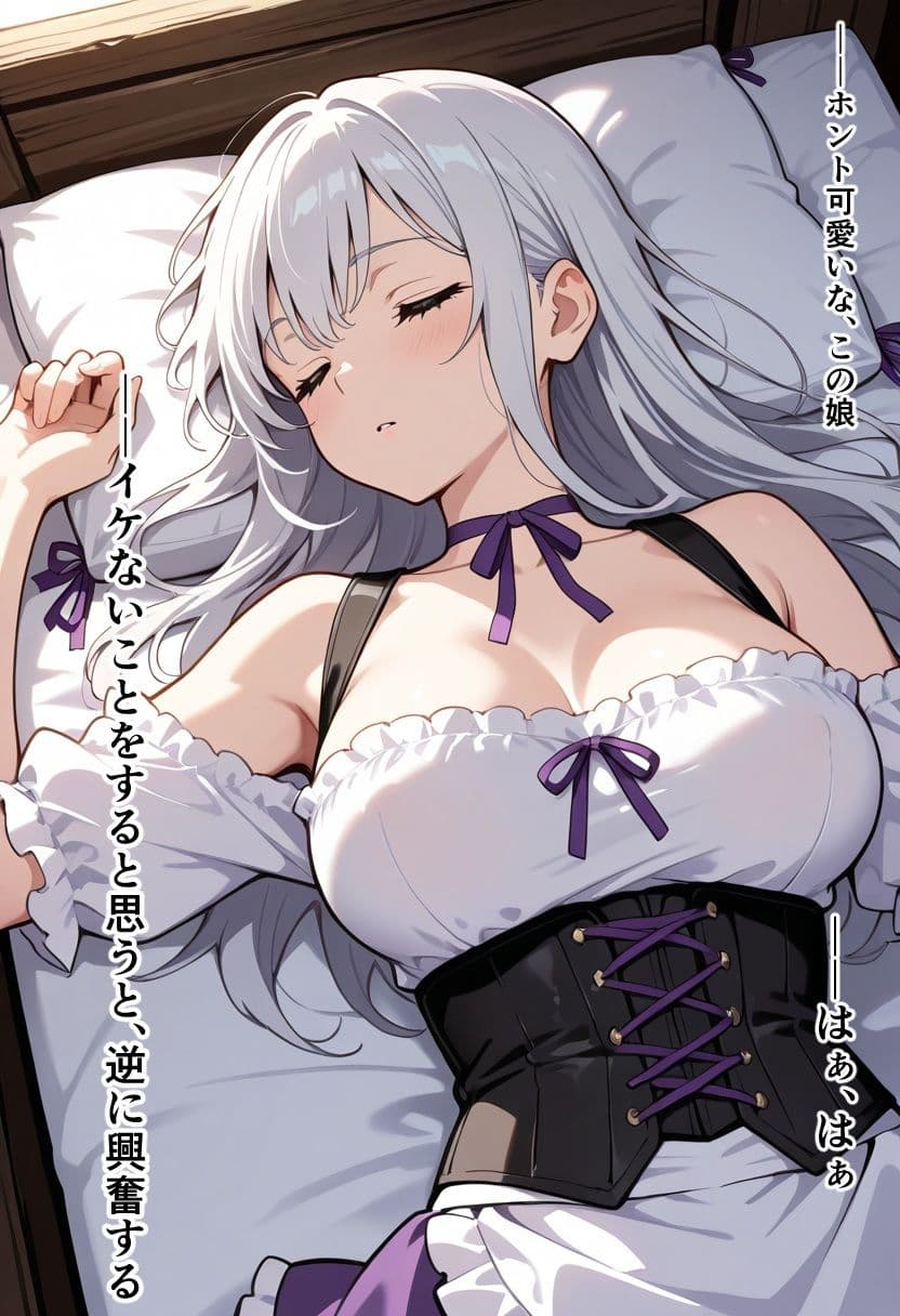 催●睡姦レ〇プ!「中に出しちゃうね?」異世界酒場の看板娘に催●をかけて、バックで中出しした話 サンプル5