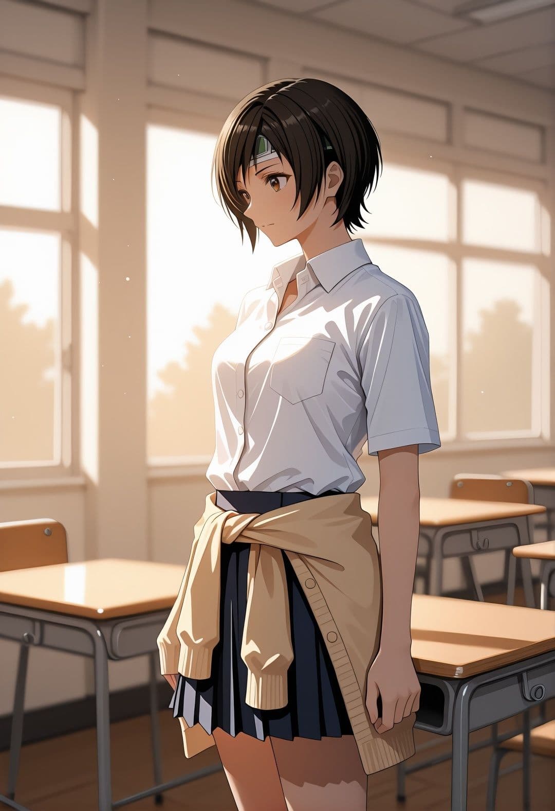 F〇7 ユ〇ィ学校凌●パロディCG集 プール教室部活エロシチュ満載孕ませNTR サンプル1