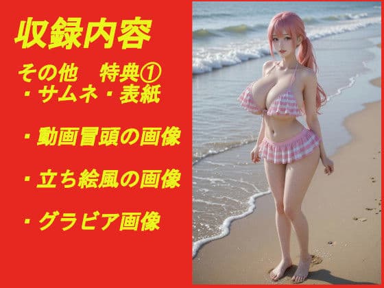 煩悩の引き出し AI動画集REAL5 ―爆乳水着― サンプル6