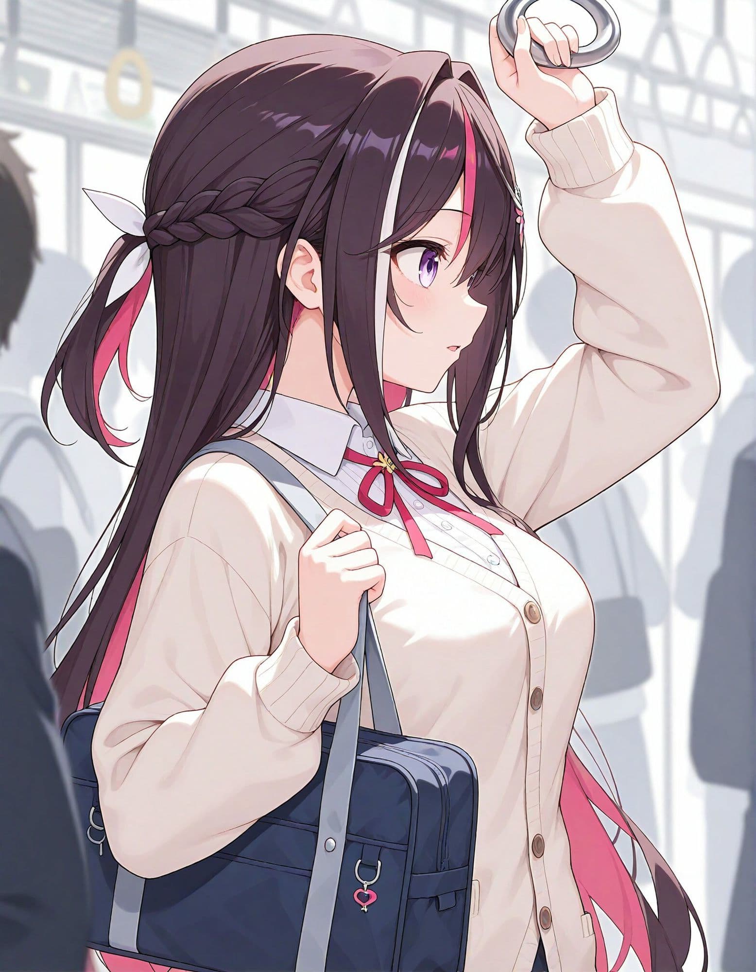 【動画付き】痴●電車 犯●れた少女 AZ●i編 サンプル2