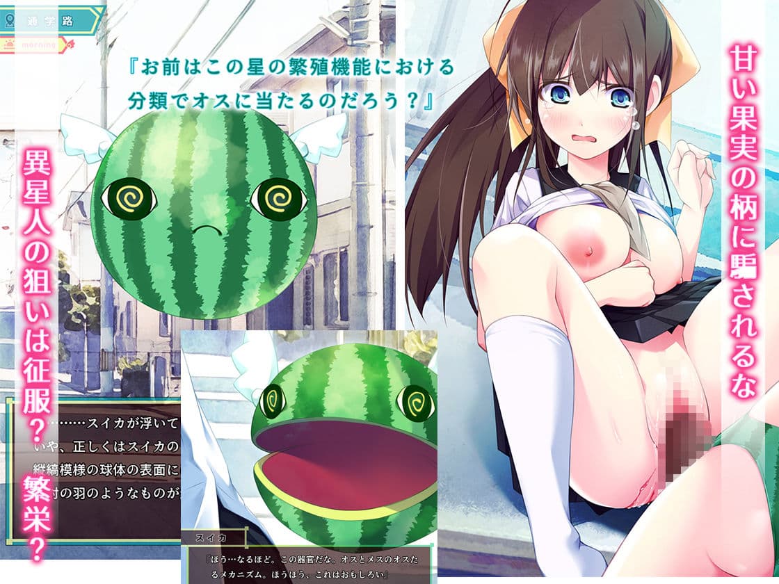 スイカパンティの侵略者 サンプル2