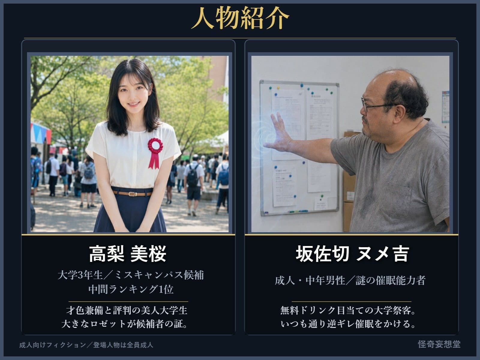 ミスキャンパス候補・高梨美桜 〜逆ギレ催●男に撮られた「5万人には見せられない姿」〜 サンプル1