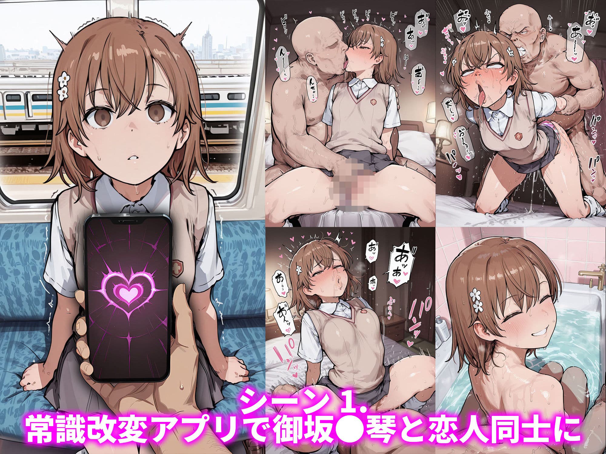 御坂●琴と(常識改変アプリで孕ませてから)幸せな結婚がしたい サンプル2