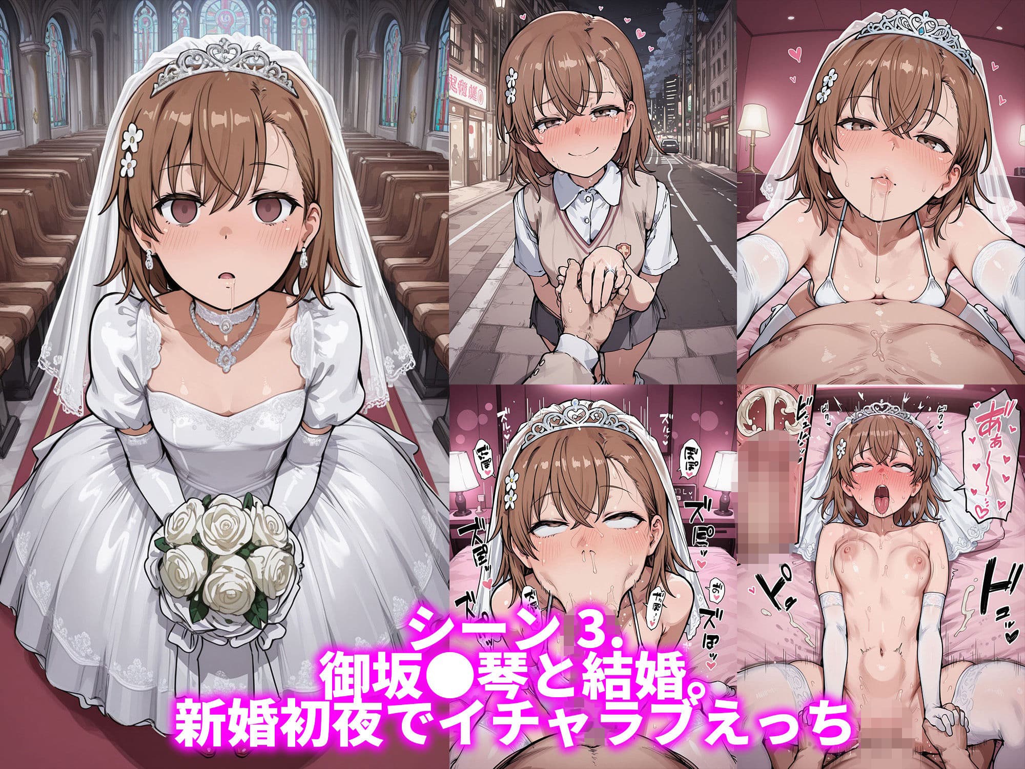 御坂●琴と(常識改変アプリで孕ませてから)幸せな結婚がしたい サンプル4