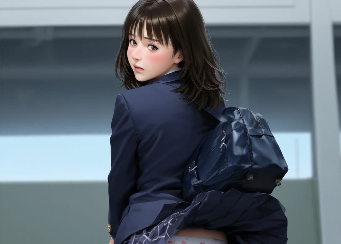 伊織ちゃん風 パンチラ(1) サンプル1