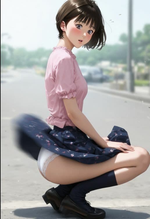 伊織ちゃん風 パンチラ(1) サンプル4