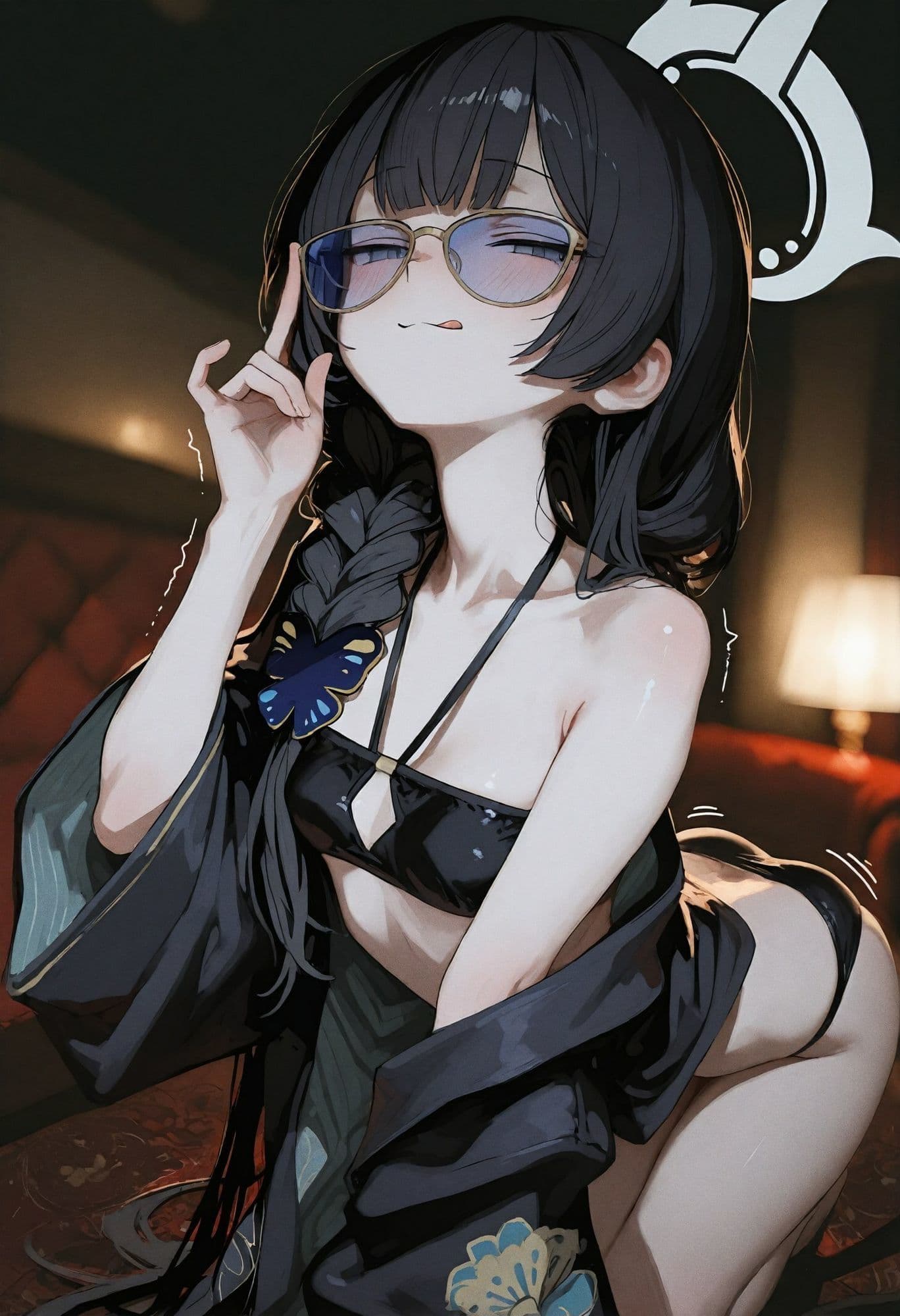 【竜○キサキ】 「チンポ中毒に堕ちた門主」 〜水着姿で巨根に奉仕する完全屈服の種付け録画〜 サンプル2