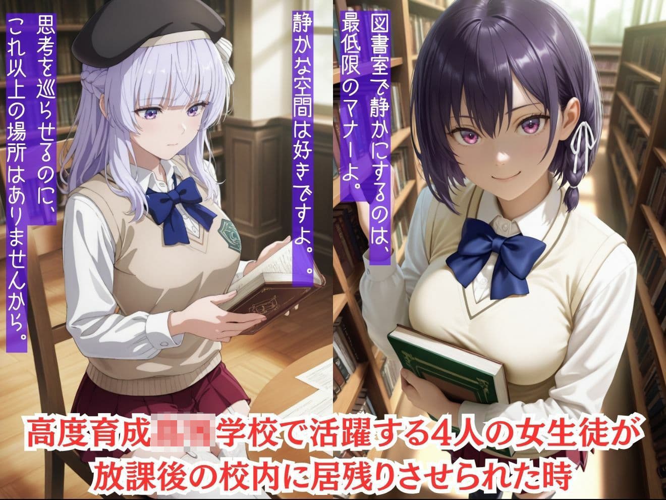 もしも学園の選ばれし女生徒達を強●的に●●の力で着せ替え人形に堕として弄んだら?よう実編 2 サンプル1