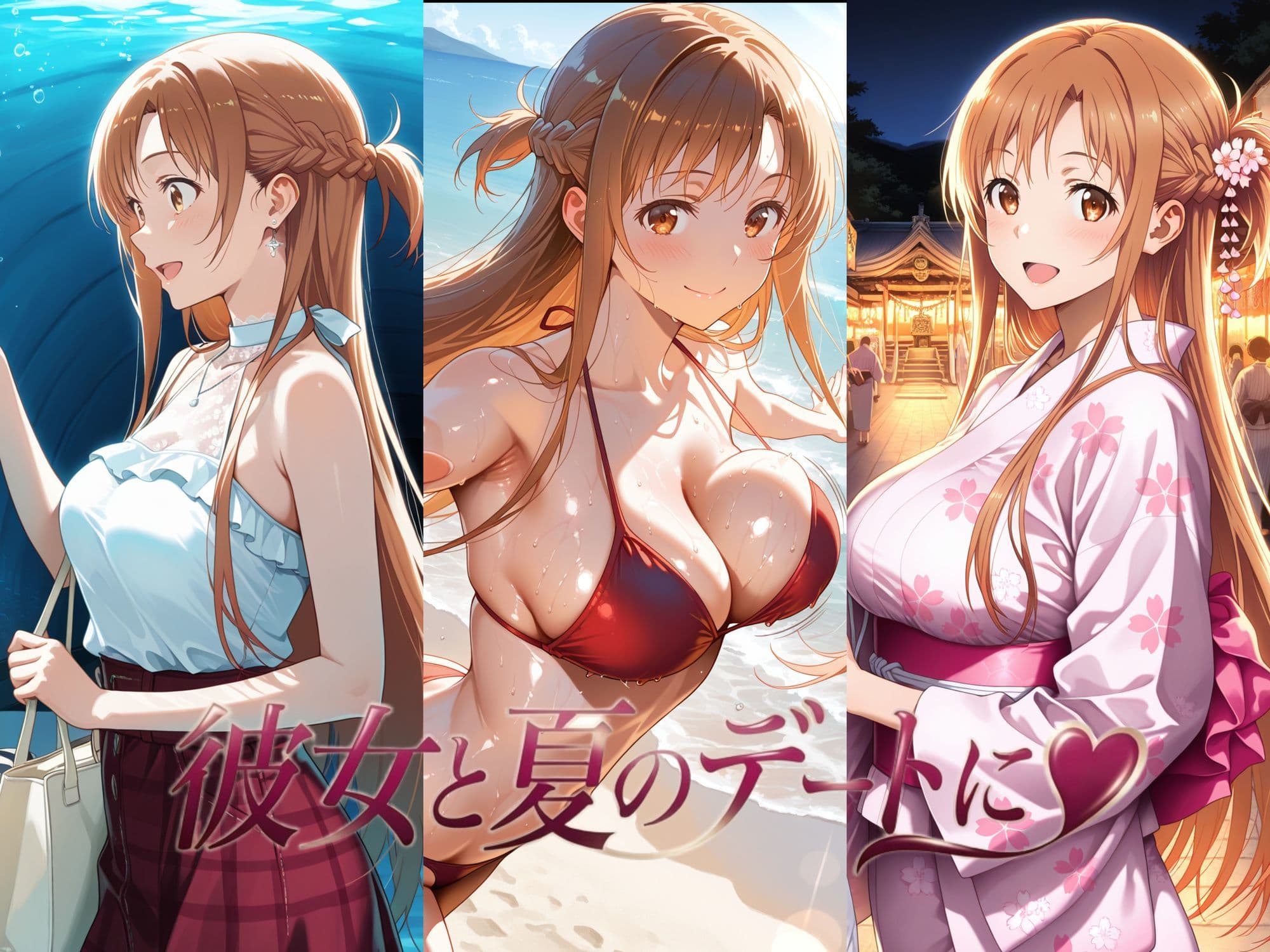 プリンセス夏デート 結〇明日奈 サンプル2
