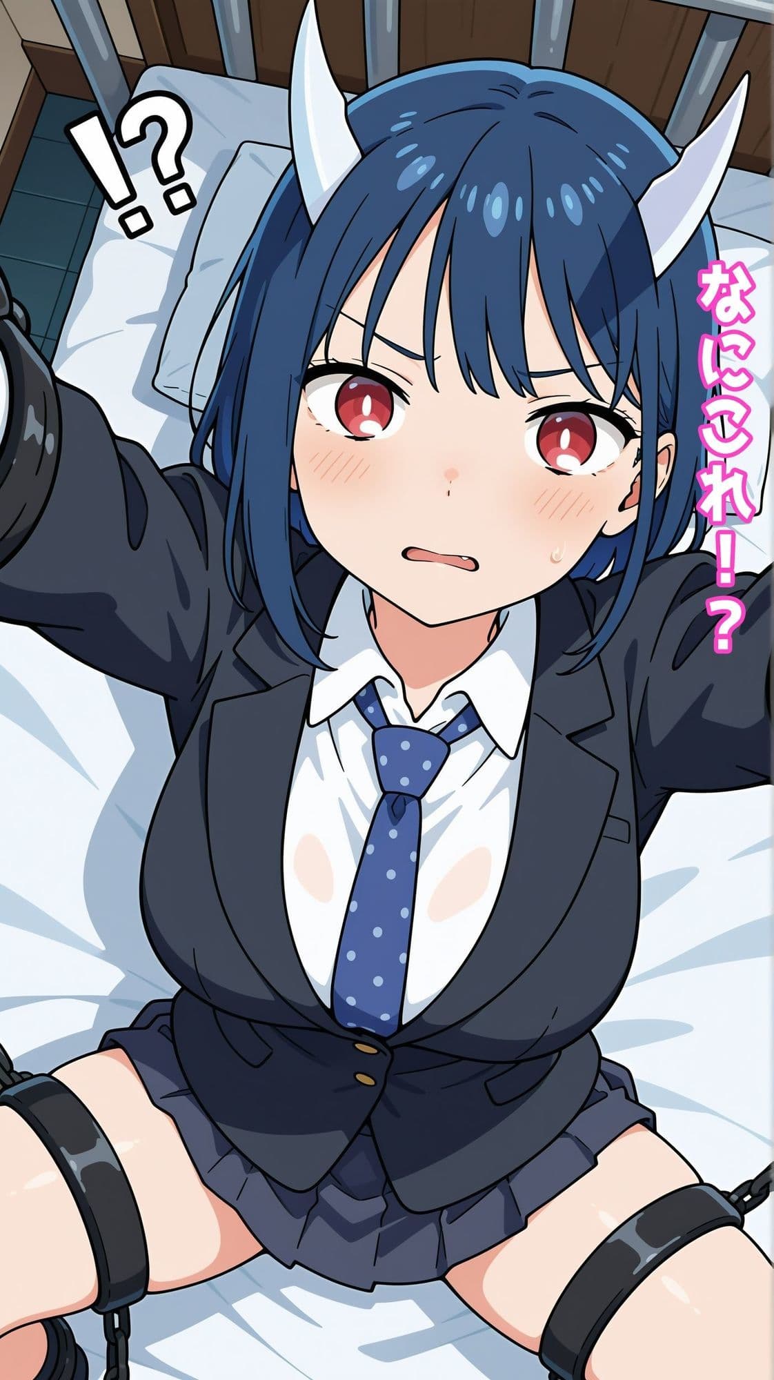【一部セリフつき】あのヒロインにイタズラできる部屋 - ドラゴンJK編 -青〇ルリ - サンプル3