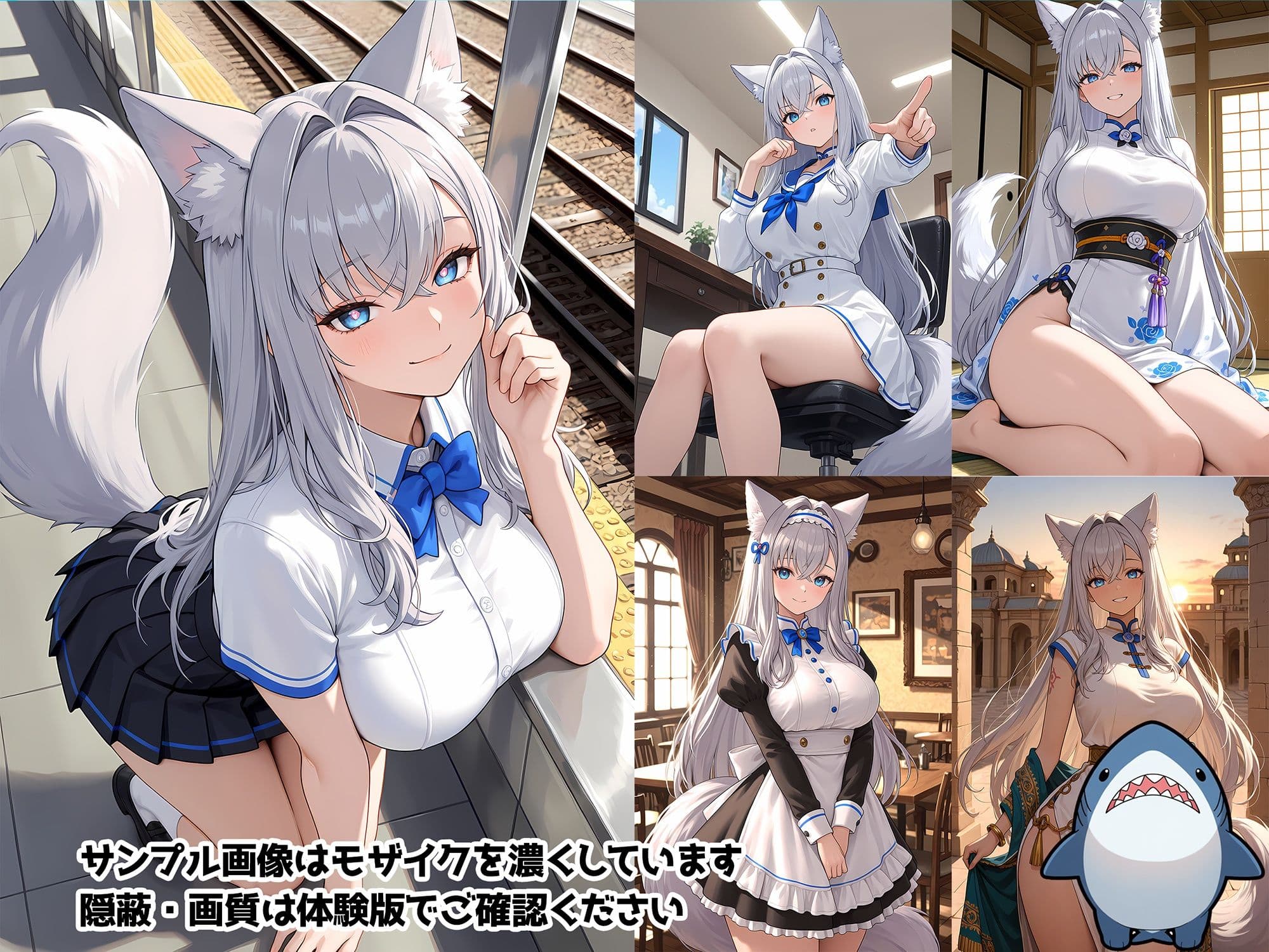 【白◯みしろ】みしろちゃんだってエッチがしたい! サンプル1