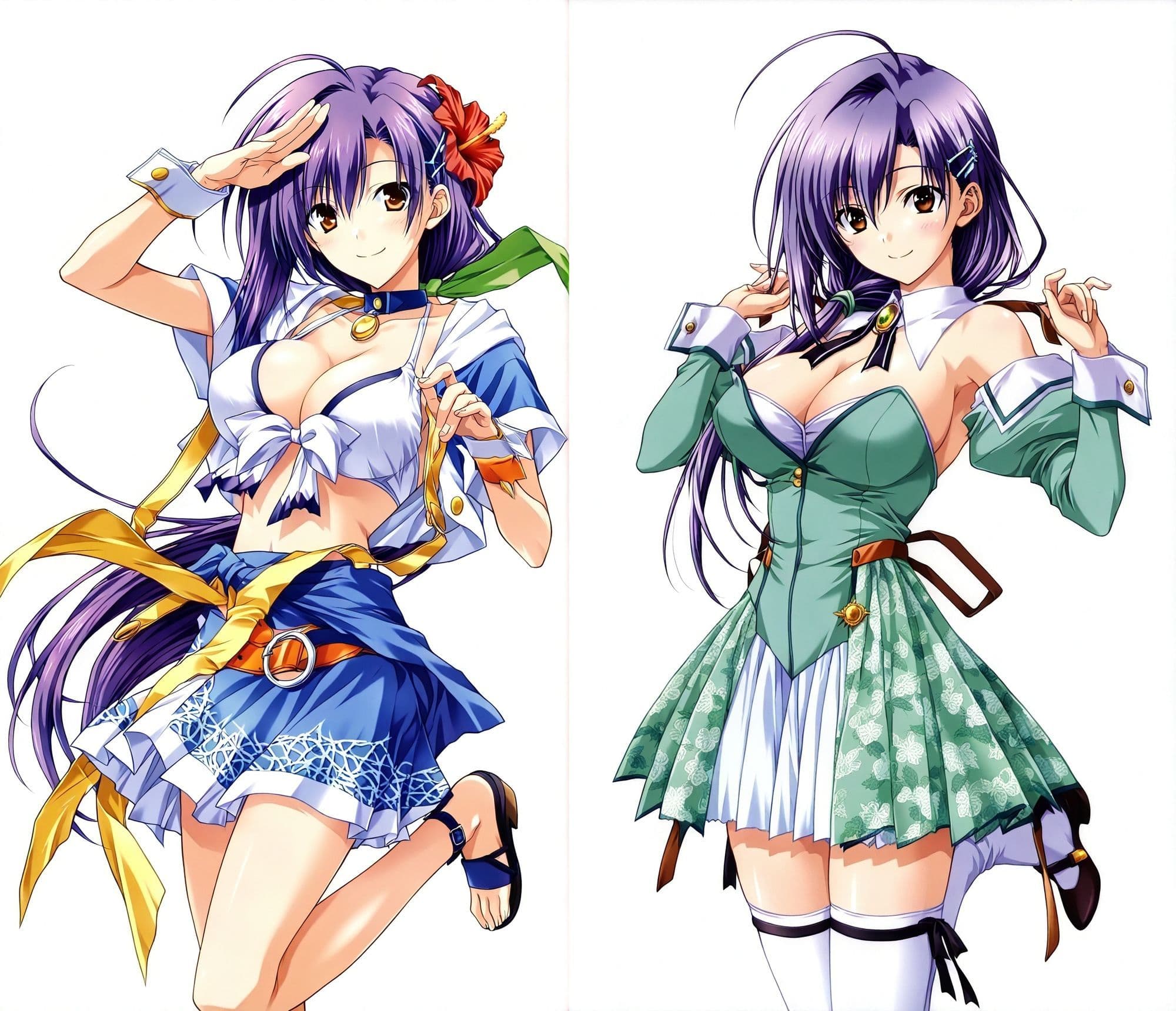 00年代PCゲーム風CG集 貴子さんと遊ぼう Piaキャ〇3パロ サンプル1
