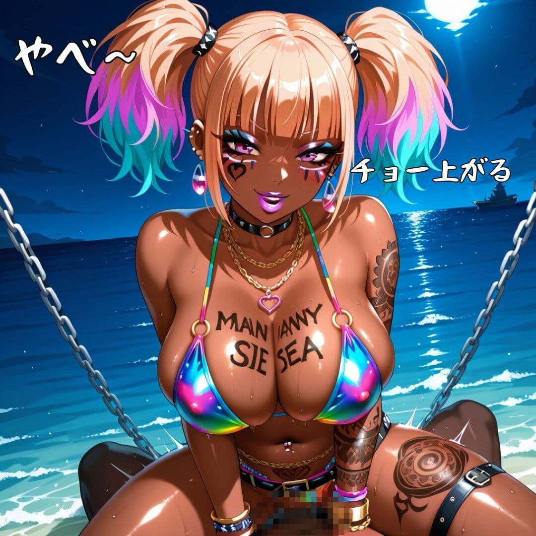 黒ギャル(BLACKGAL)サマー仕様 collection〜セクシーイラスト500枚〜 サンプル3
