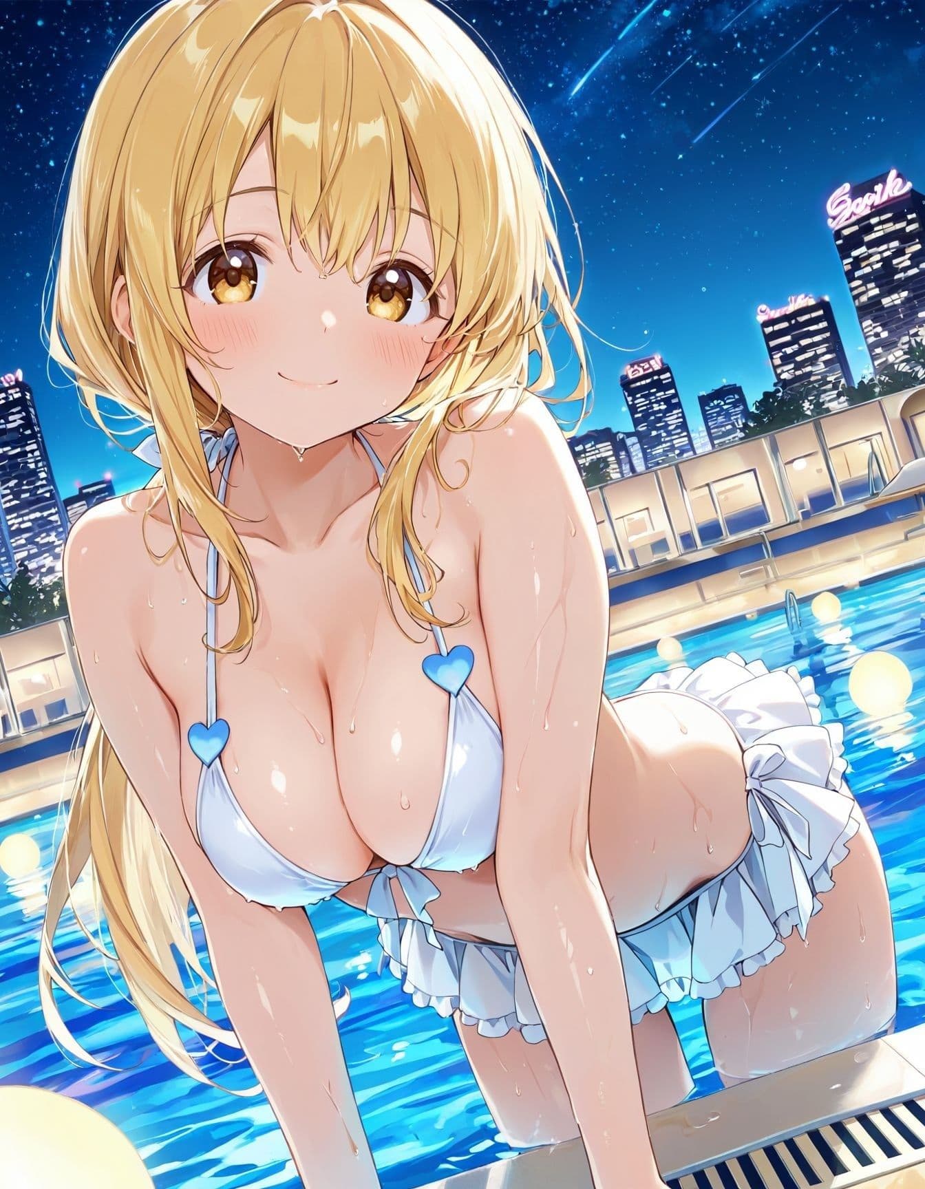 幼馴染と結婚するためにデキ婚狙うことにしました! ナイトプールシャーリー編 サンプル1