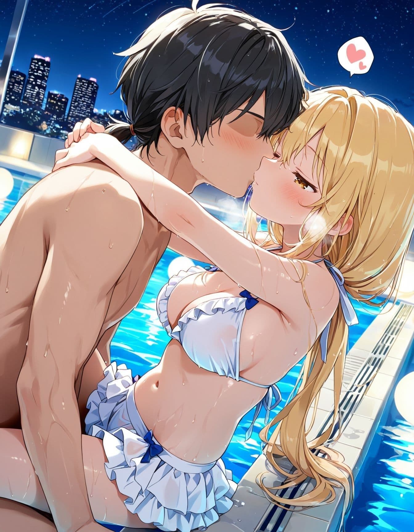 幼馴染と結婚するためにデキ婚狙うことにしました! ナイトプールシャーリー編 サンプル2