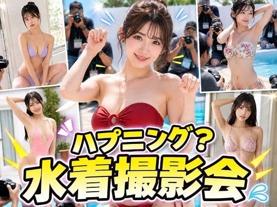 ハプニング?水着撮影会