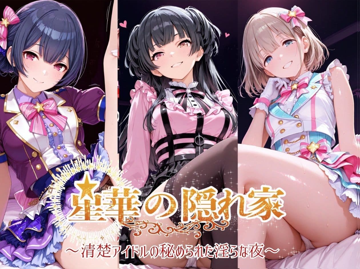 星華の隠れ家 〜清楚アイドルの秘められた淫らな夜〜芹●あさひ・黛●優子・杜●凛世 編 サンプル1