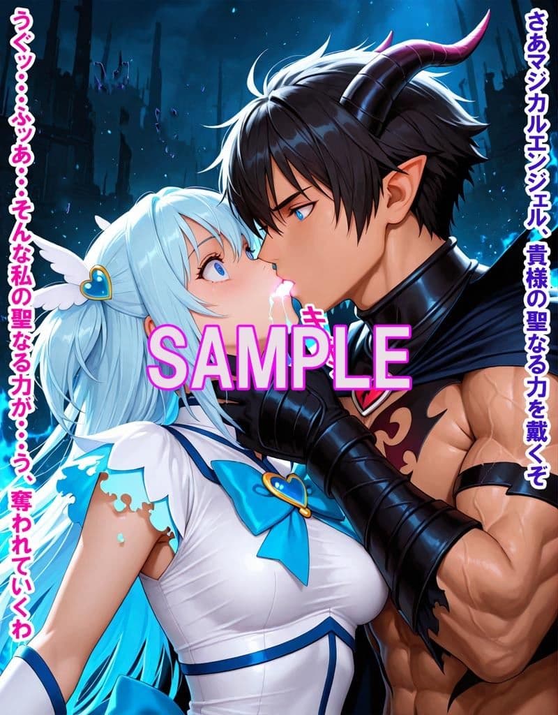 敵と戦いピンチになる魔法少女 Vol8 サンプル2