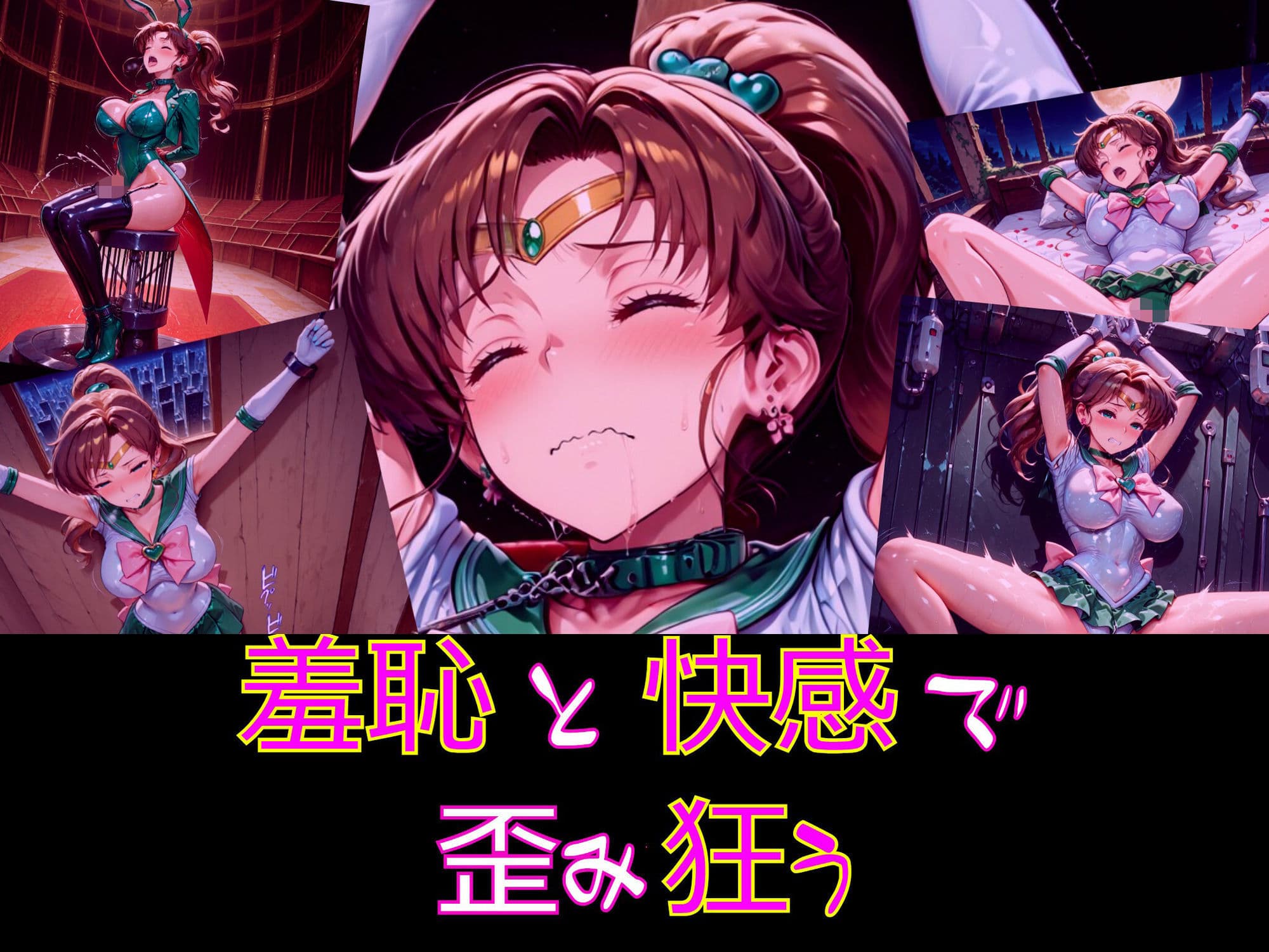 【衣装多種】ジュ〇ター、頼れる乙女の恥辱。鍛え抜かれた肉体が悦びに震え、恥じらいを捨てて媚態を晒す_玩具オナニー編 サンプル2