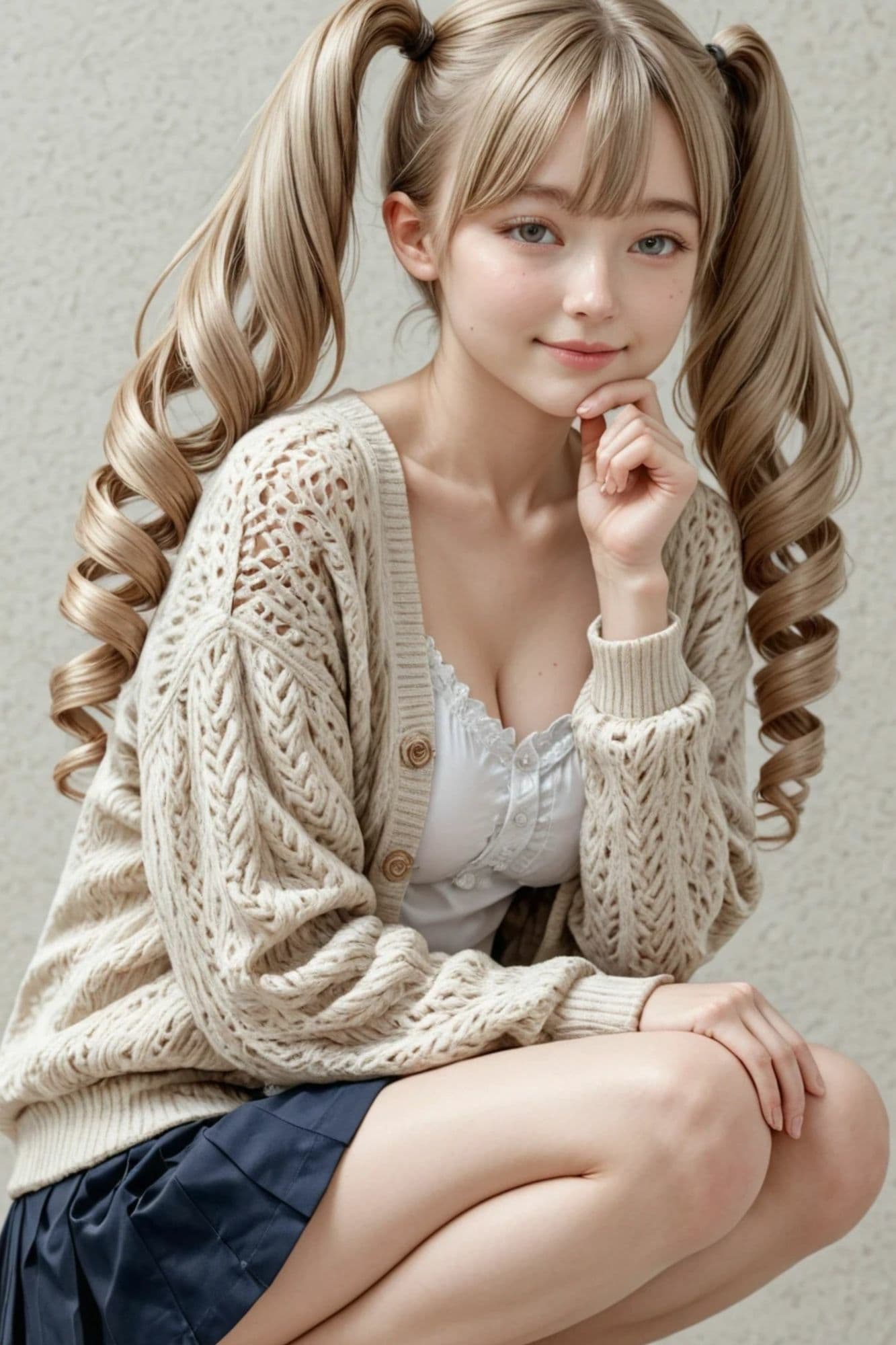 【セミリアル】Nude Collection 〜白い壁〜 小夜・沙月・紬 サンプル8