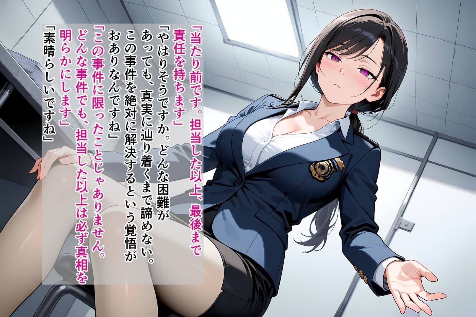 人妻刑事と催●術師――取り調べ室から始まる隷属_Part1 サンプル5