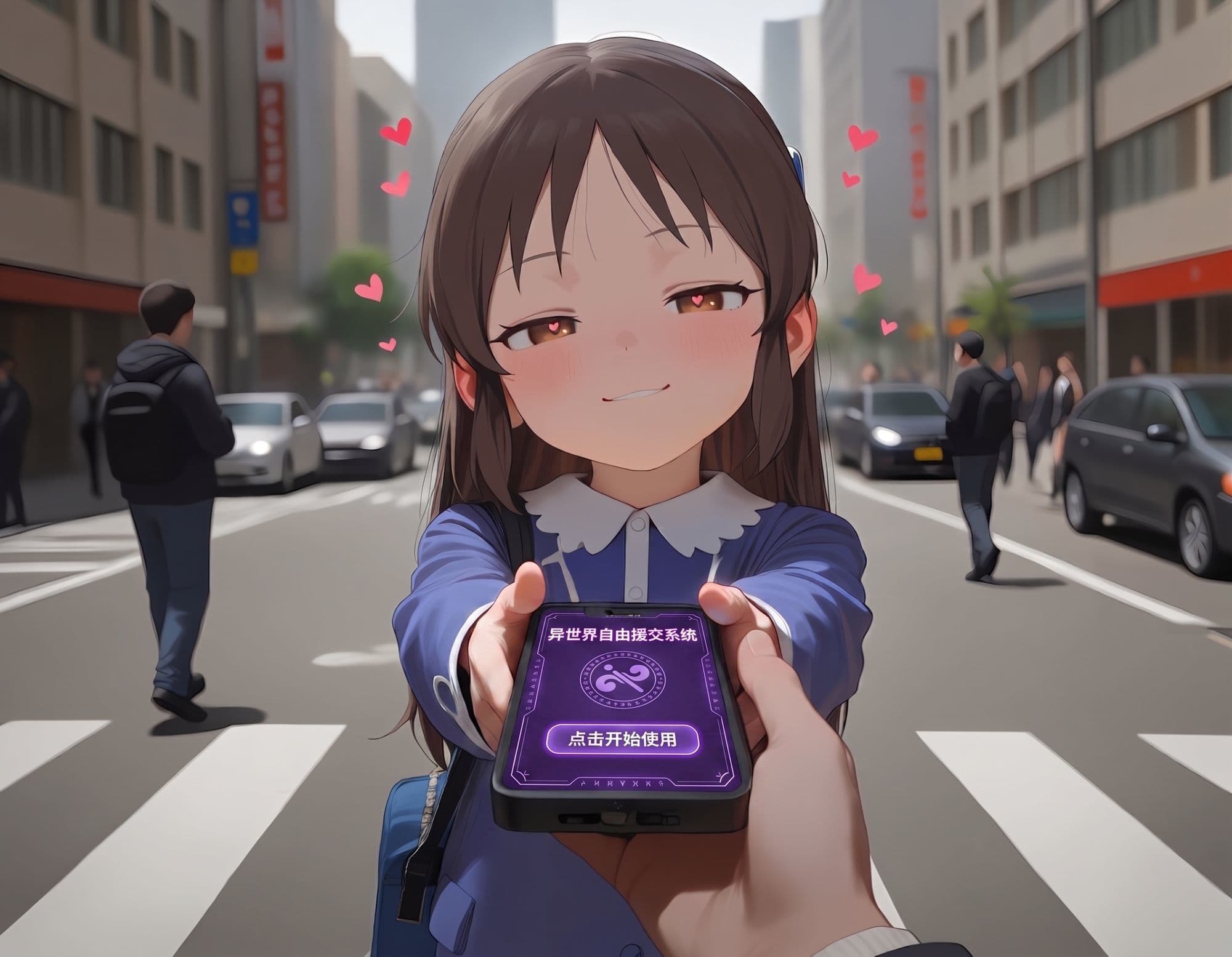 【異世界スマホ召喚】ロリ化した少女たちを呼び出して、足コキ&本番の極上ご奉仕ハーレム! サンプル1