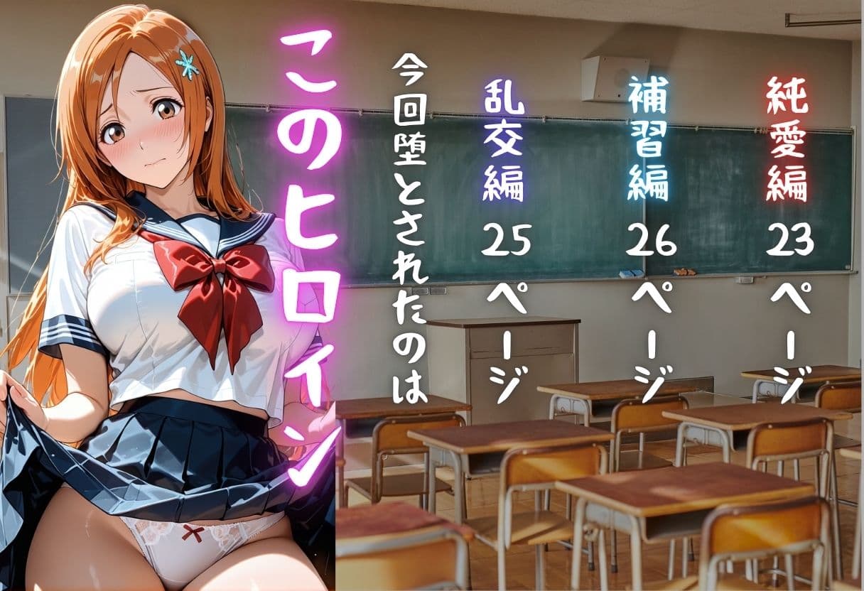 井◯織姫が彼氏と甘エッチ直後、教師NTR中出しされ学園肉便器に堕ちた サンプル1