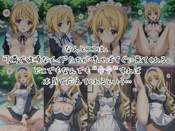 メイドさんデリバリー専門店!!メイドさんの本気SEX、非公開。〜シ○ルロット・デュノア&セ○リア・オルコット編〜 サンプル2